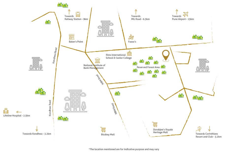 Tribeca The Ark Location Map